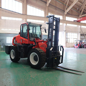 多機能CEEPA3.5Ton 5Ton 6Ton 10Tonne 4X4 Farm Off Road Forklift Trucks All Rough Terrain Diesel Forklift - Product Image 4