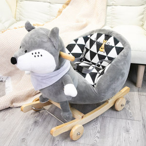 Bán Hot Kids Ride Thú Nhồi Bông Đồ Chơi Fashional Rocking Horse - Product Image 6
