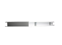 Grille de ventilation carrée perforée en aluminium – Grille de cuisine moderne détachable pour sous-sol