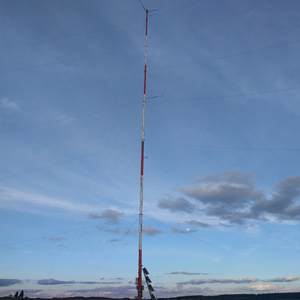 60M 80Meter 100m 120m giá thấp Chất lượng cao guyed dây mast thép thông tin liên lạc Viễn Thông ăng ten tháp đo gió tháp - Product Image 6