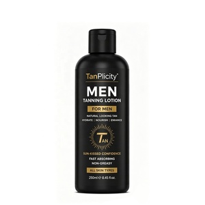 Crema Bronceadora Intensiva de Absorción Rápida y No Grasosa, Crema Hidratante Herbal para Camas Bronceadoras para Mujeres y Hombres - Product Image 1