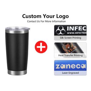 Personalized Stainless Steel Insulated Coffee <b>Mug</b> with Custom Sublimation Logo for Beer Camping Travel Christmas - Product Image 2