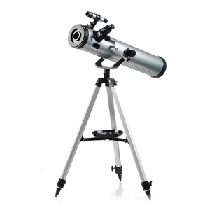 Télescope Réflecteur HD <span class=keywords><strong>Newton</strong></span> 35X-350X avec Monture AZ Réglable en Aluminium, Ouverture 76mm, Longueur Focale 700mm, pour LR-TS07 F70076M - Product Image 5
