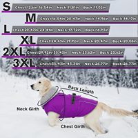 Veste en coton pour chien imperméable et doublée de polaire épaisse, vente chaude, manteau chaud en coton pour animaux de compagnie pour l'automne et l'hiver, vente en gros