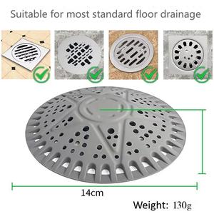 Filtre de vidange en silicone pour attraper les cheveux, protecteur de drain de douche, filtre à cheveux pour salle de bain et évier de cuisine - Product Image 5