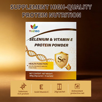 YUZIBO Sélénium Vitamine E Protéine en Poudre Stimulant Immunitaire Antioxydant Soutien Thyroïdien Complément Nutritionnel Santé Adulte