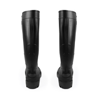 Bottes de pluie unisexes légères en PVC imperméables et antidérapantes en maille résistant aux produits chimiques pour jardin tailles disponibles en hiver