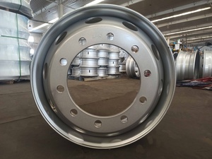 Llantas de acero sin cámara para camión pesado, llantas de 22,5 pulgadas, 11R22.5, 12R22.5, 22.5X8.25, 22.5X9.00 - Product Image 4