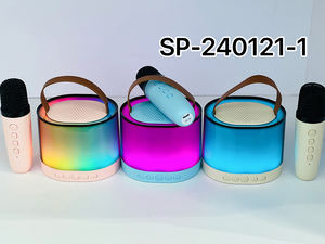 SP-240121-1 ลําโพงมินิบลูทูธแบบพกพาพร้อมไมโครโฟน Bluetooth คาราโอเกะร้องเพลงไมโครโฟนลําโพง - Product Image 5