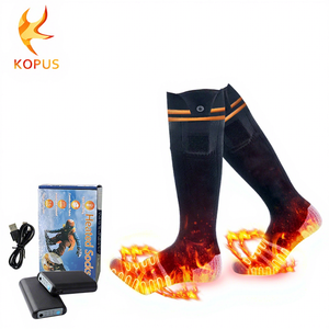 Chaussettes de ski chauffantes à batterie rechargeable de vente directe d'usine pour hommes et femmes respirantes avec contrôle par application pour l'hiver - Product Image 1
