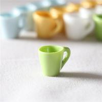 Ensemble de tasses couleur pastel, accessoire de cuisine pour maison de poupée, tasse de simulation de style japonais, décor de scène OB11, accessoire de jeu alimentaire, accessoire de photographie, cadeau