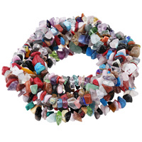 Perles en vrac de pierres précieuses naturelles mélangées en gros, 3-8 mm, perles irrégulières de bonne qualité pour bijoux de mode DIY
