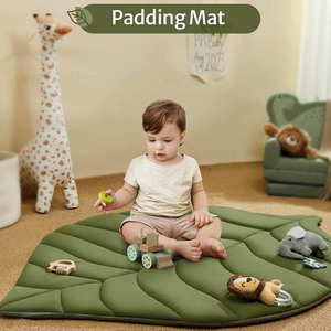 Tapis d'éveil pliable en coton pour bébé, idéal pour la gym et les voyages - Product Image 3