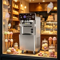Machine à glace molle 32L/h à prix de gros pour distributeurs et revendeurs, utilisation mondiale