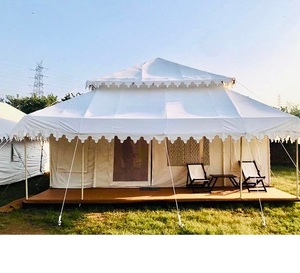 Fabricante de tiendas de campaña indias estilo romántico diseño de tienda Mughal modelo Mandap clásico para decoraciones de lona al aire libre para fiesta de boda - Product Image 1