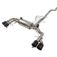Tubos de Escape de Alto Rendimiento Personalizados para BMW X3L 2.0T G45 G48 2024-2025, Tubos de Escape Catback con Controlador de Válvula Electrónica