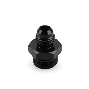 Aluminum Alloy <b>Adapter</b> <b>Connector</b> OrB-8 An6 Black Car Modification Accessory - Product Image 4
