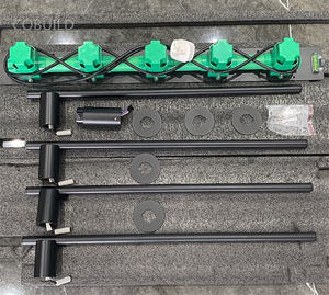 Thermostatic 22 Inch Electric <strong>Towel</strong> <strong>Rail</strong> bar <strong>Plug</strong> <strong>in</strong> Black Electric <strong>Towel</strong> <strong>Rail</strong> - Product Image 5