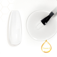 ICE NOVA Vitamine E Base Coat HEMA FREE Gel favorisant une croissance saine des ongles forte Enrichir avec de puissants antioxydants