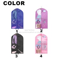 Sac de voyage imperméable en tissu Oxford pour vêtements de danse pour petite fille, sac de rangement pour vêtements de danse pour enfants
