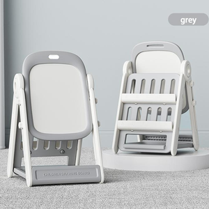 Tablero de dibujo para niños, caballete de escritura magnético de doble cara, soporte para grafiti de Color rosa - Product Image 4