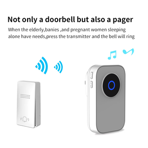 Wireless Smart Doorbell <b>Outdoor</b> Self-powered Waterproof Chimes Set 38 Welcome Songs Ultra Long Distance Control <b>Ring</b> Bell - Product Image 5