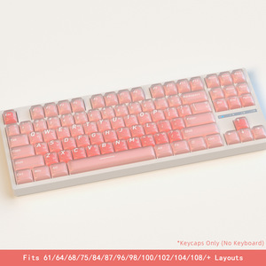 Teclas CSA Profile Thai Foundation, teclas de doble capa impresas en pantalla mate, PBT+PC para teclado mecánico Mx Switch - Product Image 2