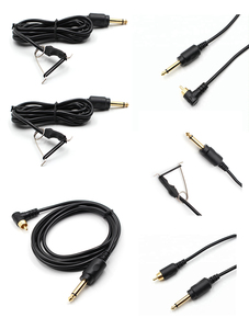 สายเคเบิล RCA ตัวผู้ ถึง 6.35 มม. ตัวผู้ สำหรับเครื่องสัก สายไฟ สายจ่ายไฟ สำหรับอุปกรณ์เครื่องสัก - Product Image 6
