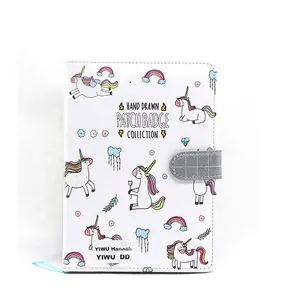 school supply 2021 new design cartoon fashion unicorn cover kawaii cute notebook for kids