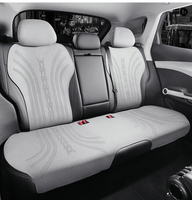 Pour BYD Atto 3 Yuan Plus 2022 2023 demi-paquet en daim léger et respirant respectueux de la peau protéger les sièges coussin housse de siège de voiture
