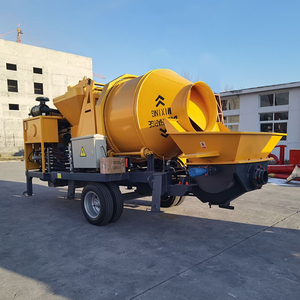 Máy trộn bê tông điện với máy bơm xách tay mini Mixer cho hiệu quả xi măng trộn và xây dựng dự án - Product Image 2