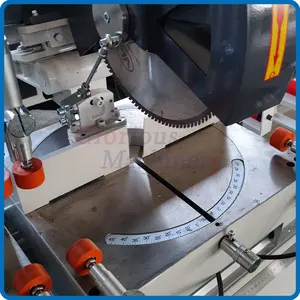 Glorious Double End Miter Saw Cutting Machine Double Head Aluminum Cut End Saw Price Door Window Machine