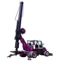 Foreuse rotative portable à rotation rapide et stable, machine de construction, foreuse rotative hydraulique