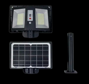 Lámpara Solar LED para Alumbrado Público de Jardín de 120w, Estándar Europeo IP67, Impermeable - Product Image 1