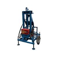 NOVISON Nouvelle Machine de Forage de Puits d'Eau Hydraulique Portable 2024 à Moteur et Pompe, Tendance et Très Demandée, Prix Compétitif, Garantie 1 An