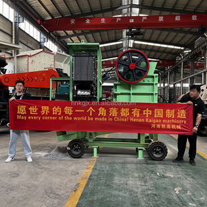 Direktverkauf ab Werk Kleiner Mobiler Backenbrecher mit Siebfunktion zum Zerkleinern von Basalt, Granit, Marmor Diesel-Backenbrecher - Product Image 3