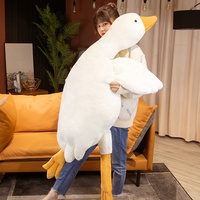 Peluche géante Angela Oie et Canard, Coussin, Cadeau du Nouvel An, Poupée de chevet, Rembourrage en coton PP, Anti-stress