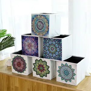 New 5D DIY Diamond Painting Special Shaped Storage Box Mandala Diamond Embroidery Art Handmade Home Storage