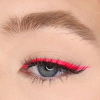 BATHSTATION Eyeliner Liquide Coloré Arc-en-ciel Néon Très Pigmenté Personnalisé, Tendance, Longue Durée, Imperméable, Formule Chimique