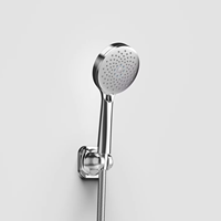 Ensemble de filtres de douche chromés en gros avec douchette et pommeau de douche pluie pour l'élimination de l'eau dure, idéal pour les hôtels et salles de bain