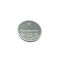 Pile bouton au lithium Panasonic BR1225 3V 48mAh pour équipements industriels et petits appareils électroniques