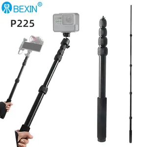 BEXIN Extended Support Pole Camera Tripod Shaft Handheld Monopod Camera Extended Selfie Stick