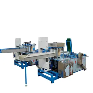 Table and kitchen cleaning cloths non woven polyester fabrics folding machine