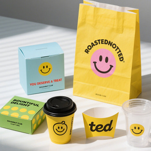 Tùy Chỉnh Nhanh Chóng Bao Bì Thực Phẩm Hộp Giấy Dùng Một Lần Burger Hộp Bao Bì Thực Phẩm Container Hộp Takeway Sinh Thái Thân Thiện Với Bánh Hamburger Hộp - Product Image 5