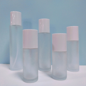 High-Grade Round <b>Dropper</b> <b>Bottle</b> Frosted White Luxury Glass <b>Dropper</b> <b>Bottle</b> 20ML 30ML Essential Oil <b>Bottle</b> With Packaging - Product Image 3