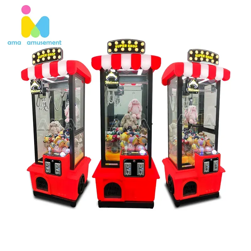 Novo estilo moeda operado brinquedo agarrando máquina Arcade crianças garra máquina guindaste máquina para venda