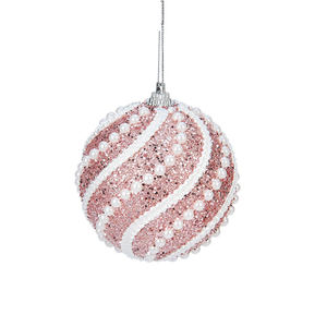 Factory Direct Sales Christmas Tree Decorations 8cm Small Pendants Christmas Decorations Balls - Product Image 3