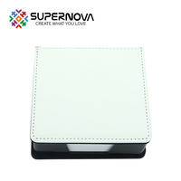 Bloc-notes vierge pour sublimation, porte-blocs-notes en cuir personnalisé, boîte à bloc-notes vierge