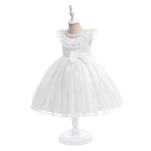 Robe de princesse bouffante en tulle pour enfants, robe de soirée pour filles, tenue de spectacle pour enfants, vêtements de scène formels pour tout-petits - Product Image 5