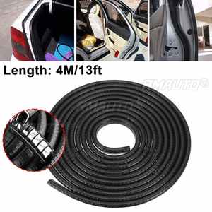 Protector de Borde Universal Tipo U de 4m para Puerta de Coche, Moldura Decorativa, Tira de Goma Antiarañazos, Adhesivo para Puerta de Coche - Product Image 1